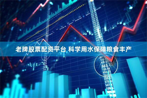 老牌股票配资平台 科学用水保障粮食丰产